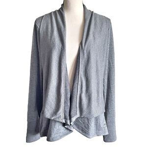 NWT Zobha Maisie Open Front Active Athletic Cozy Cardigan Sweater Women's XL